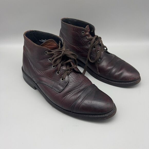 Thursday Boots Mens Size 6.5 US Leather Cadet Lace Up Dress Everyday Workwear - Picture 1 of 13